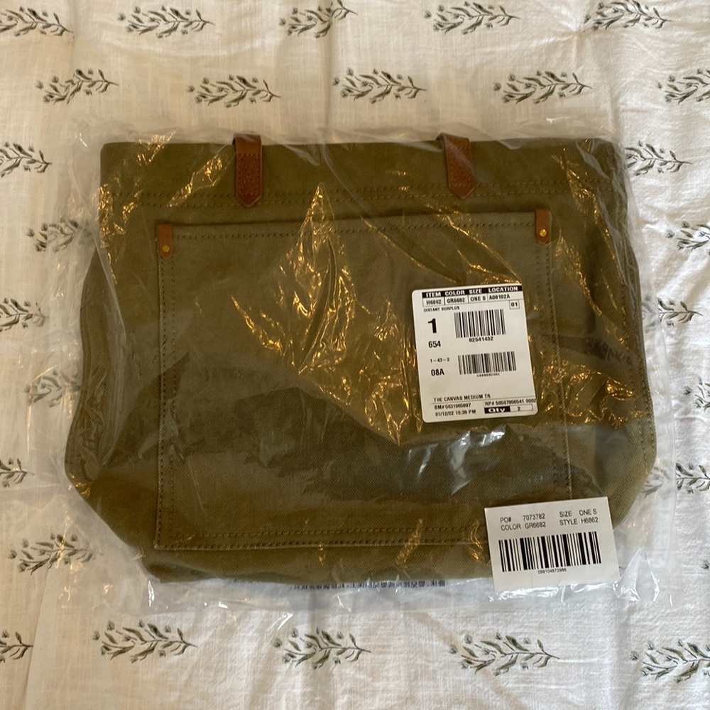 Madewell Medium Canvas Tote